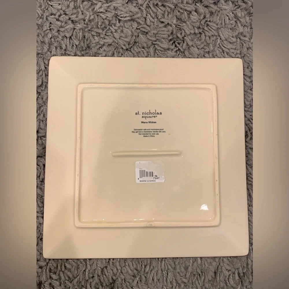 St. Nicholas Square Holiday Serving Platter